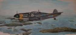 Antti Tani - Jussi Huotari - Virtuaalilentjt ry. Painting: O. Lehtinen.